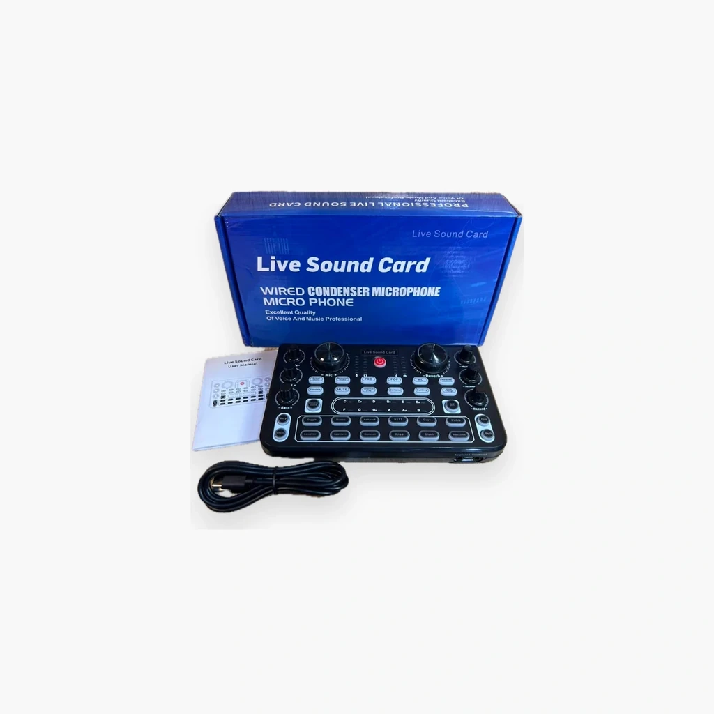 Microphone Live Sound Card X60L