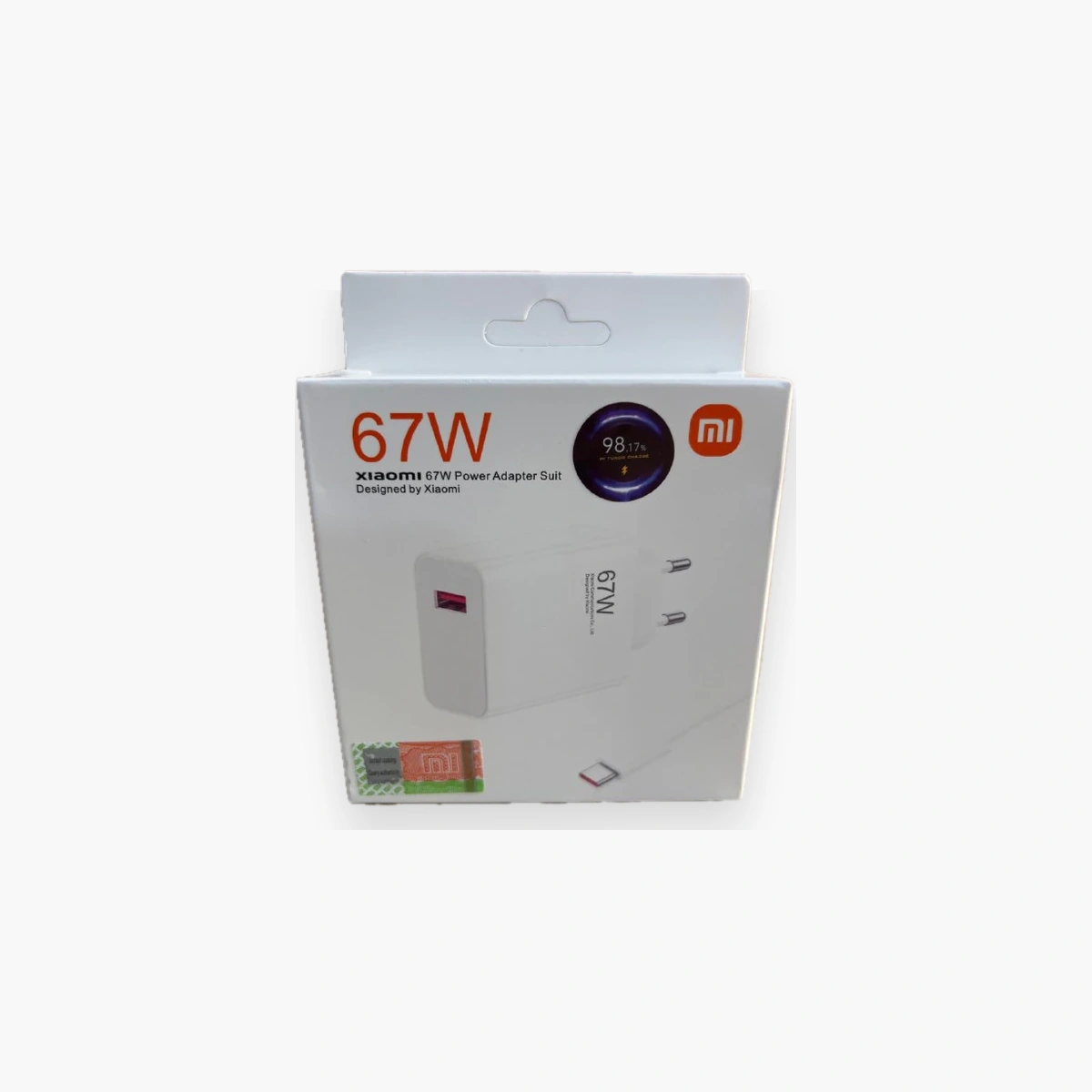 MI 67W TERBU Chargeur Mi 67W Terbu Maroc