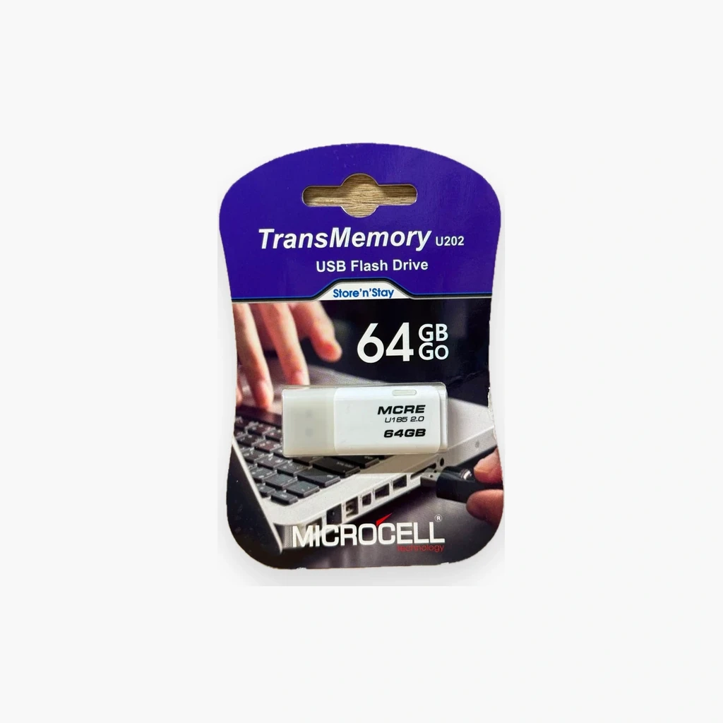 Clé USB Microcell Transmemory USB Flash 64 GB MICROCELL-64 GB Maroc