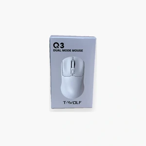 Souris sans fil T-Wolf Q3 blanche rechargeable