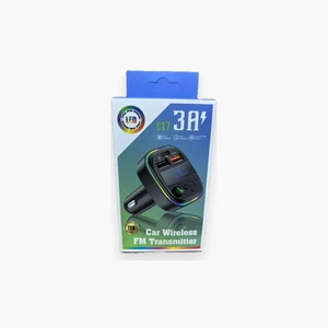Transmetteur FM Bluetooth C17 pour voiture avec ports USB et écran LED