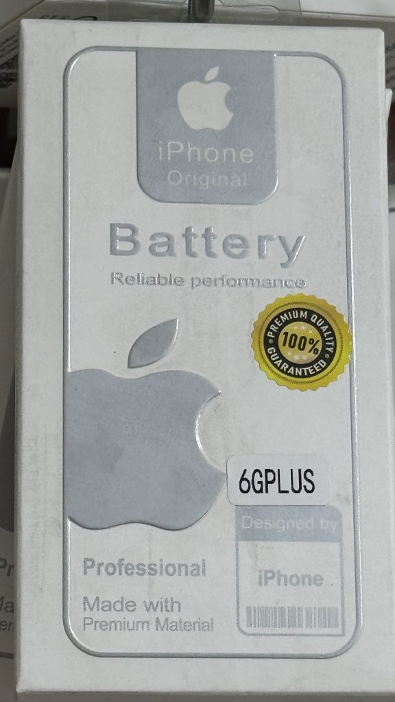 Batterie de remplacement compatible pour iPhone emballage modèle 6GPLUS