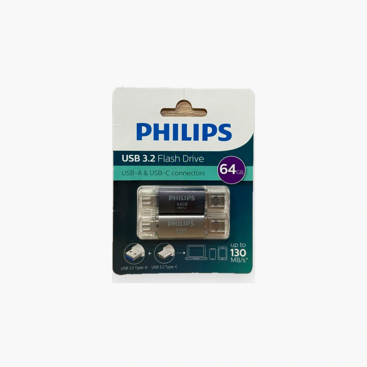 PHILIPS CLE USB 3.2 FLASH DRIVE 64GB Clé USB Philips Cle USB 3.2 Flash 64 GB Maroc