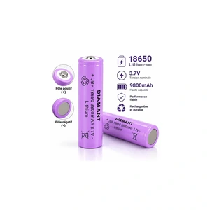 Batterie Pile Diamant 18650 3.7V Maroc