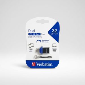 Clé USB OTG Verbatim Dual USB 3.2 Gen 1 32 GB Maroc
