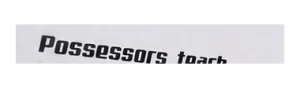 Possessors