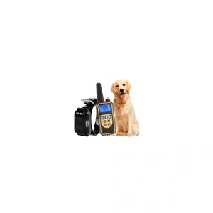 Collier de dressage pour chien étanche avec télécommande rechargeable