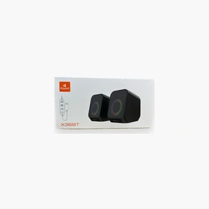Paire d'enceintes Bluetooth Kisonli X36BT avec éclairage et télécommande