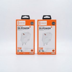 Chargeur mural Winstar WR-202 20W avec câble