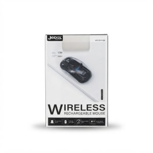 Souris sans fil rechargeable Jedel WD131P-BK coque transparente