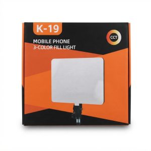 Lampe LED K-19 3 couleurs pour smartphone