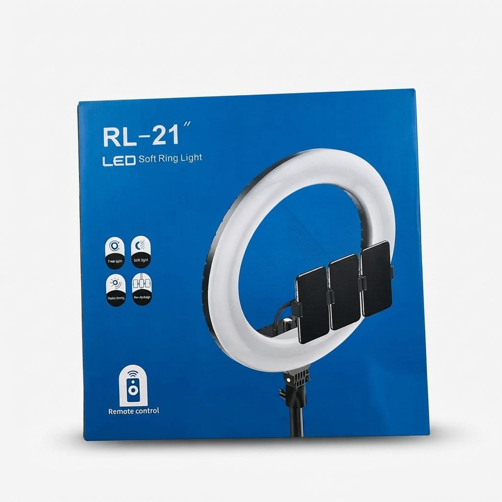 Ring Light LED RL-21 21 pouces avec télécommande Ring Light LED RL-21 21 pouces avec télécommande