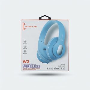 Casque sans fil Winstar W2 Bluetooth Bleu