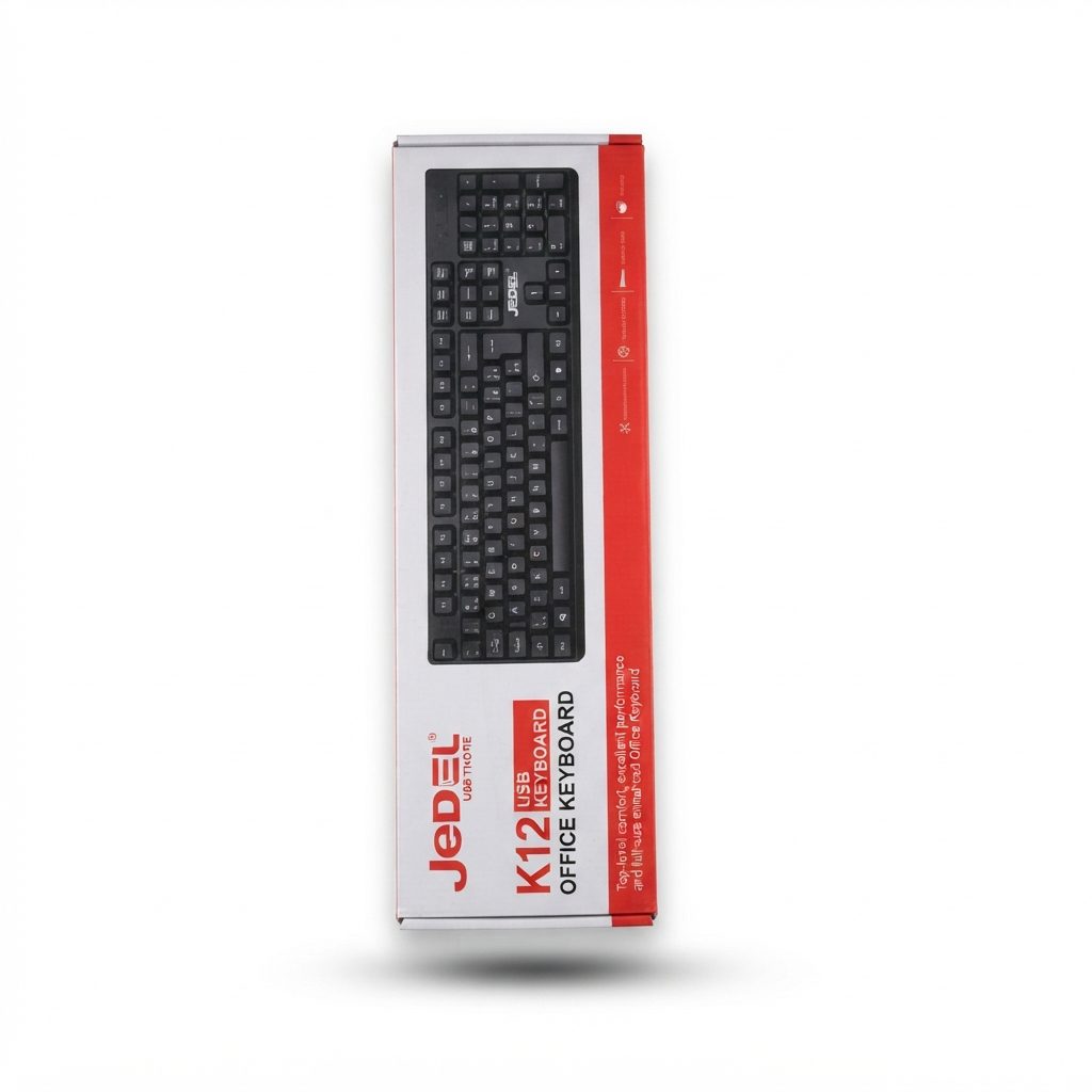 Clavier filaire USB JEDEL K12 pour bureau Clavier filaire USB JEDEL K12 pour bureau