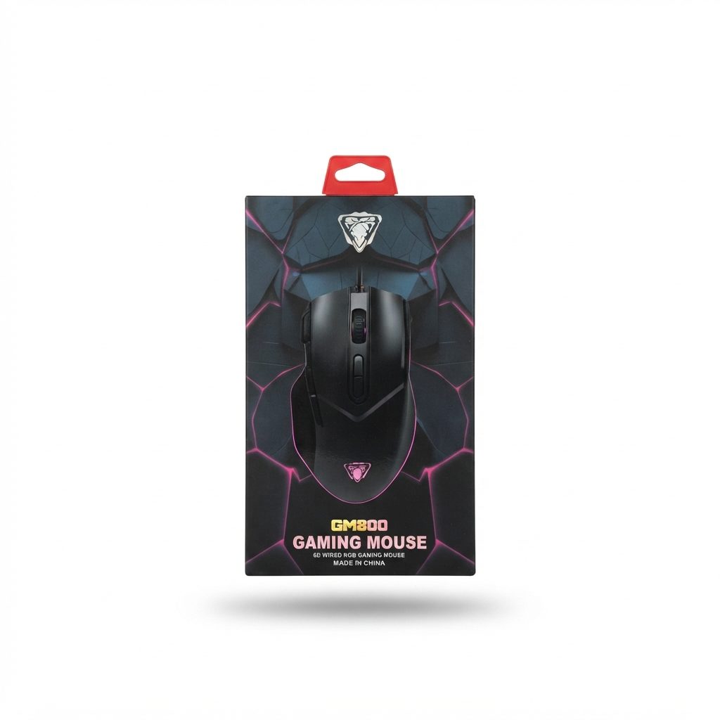 Souris Gaming Filaire Winstar GM800 avec Éclairage RGB Souris gaming filaire Winstar GM800 avec éclairage RGB