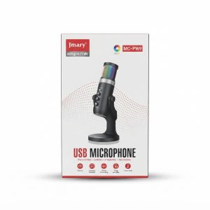 Jmary MC-PW9 Microphone USB Jmary MC-PW9 avec éclairage RGB