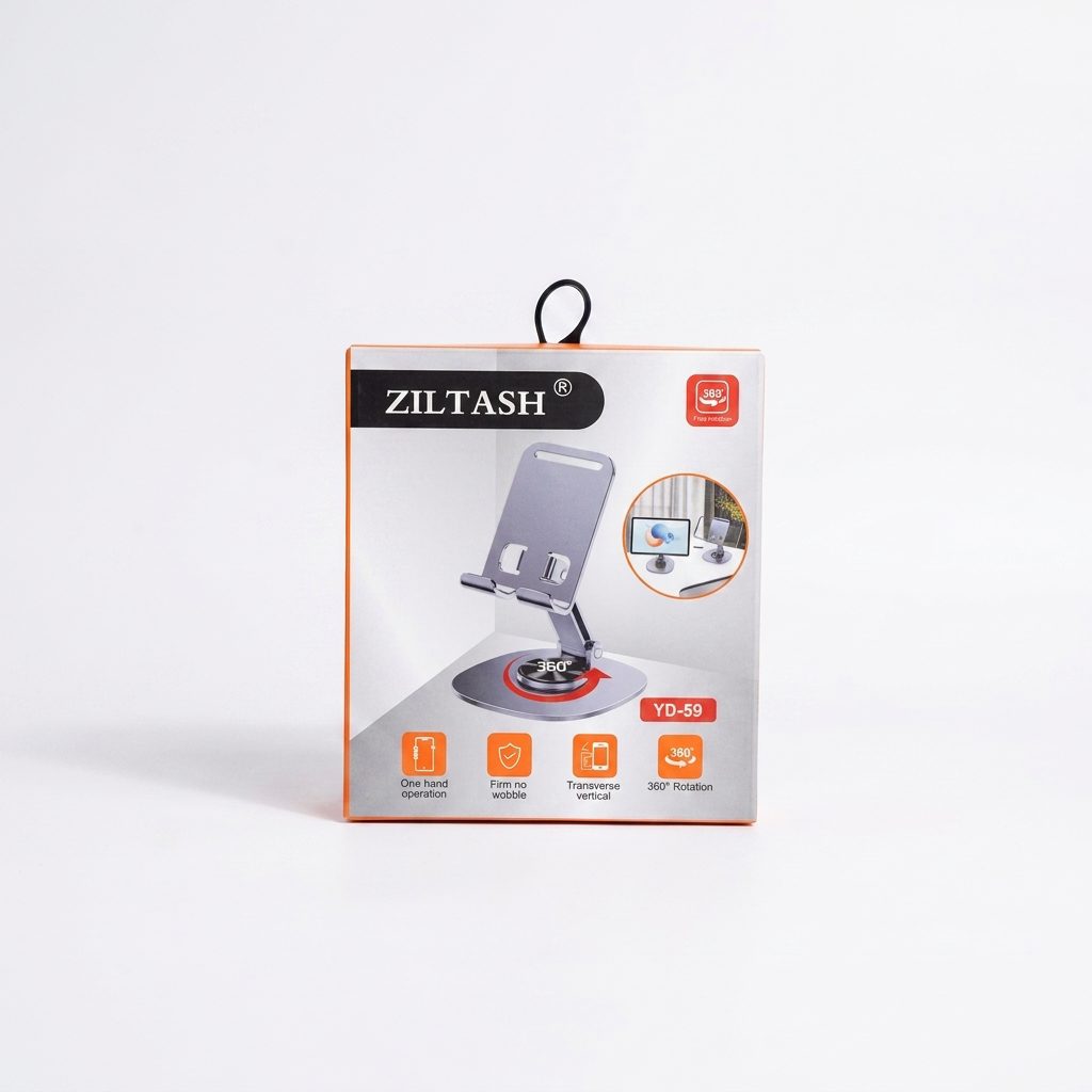 Support Téléphone Ziltash YD-59 Rotatif 360° Support Téléphone Ziltash YD-59 Rotatif 360° de bureau