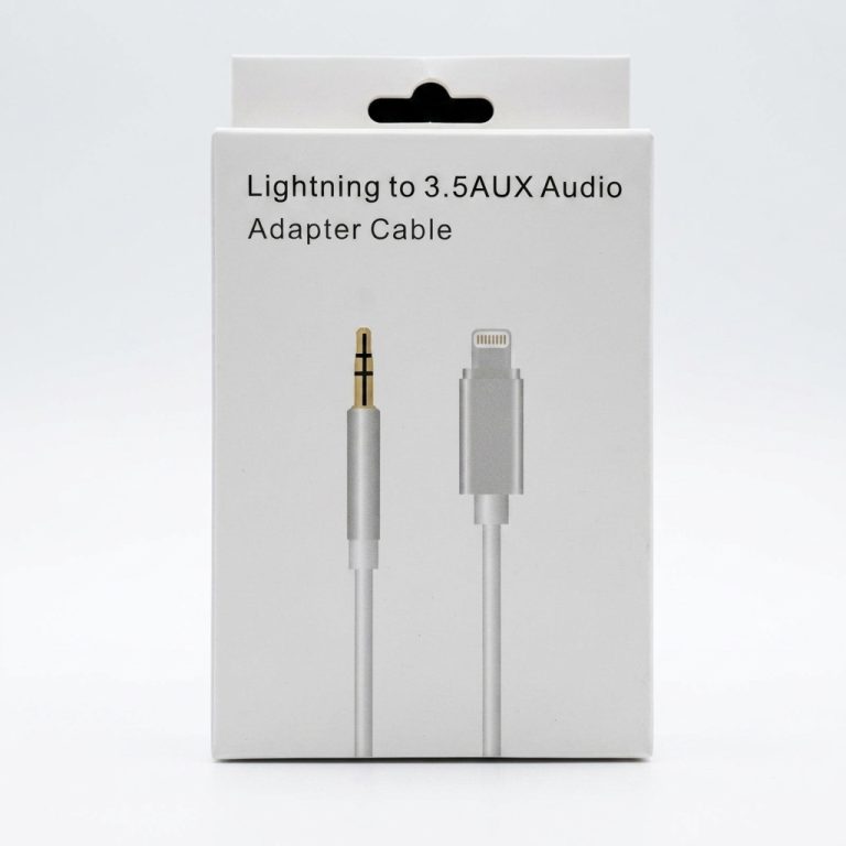 Câble Adaptateur Audio Lightning vers Jack 3.5mm