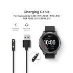 Chargeur magnétique USB pour montre connectée Haylou Solar LS05, RT, RT2, RS4 et RS4 Plus