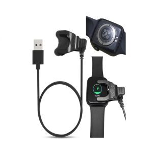 Chargeur à pince USB 2 broches pour montre connectée