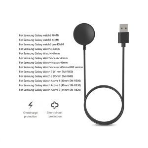 Chargeur magnétique USB-A pour Samsung Galaxy Watch 3 4 5 Active