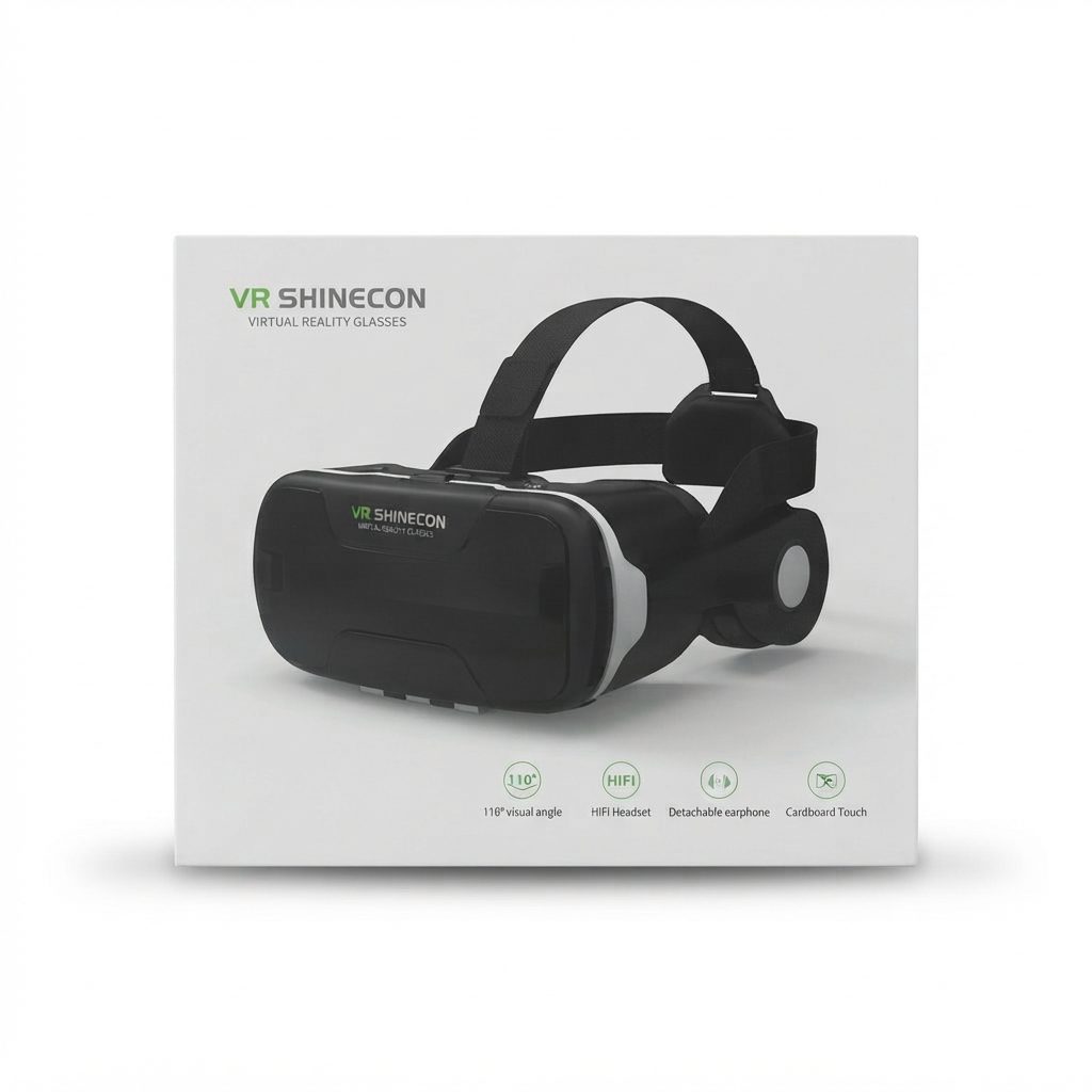 Casque de réalité virtuelle VR SHINECON G02ED VR SHINECON G02ED Casque de réalité virtuelle VR SHINECON G02ED