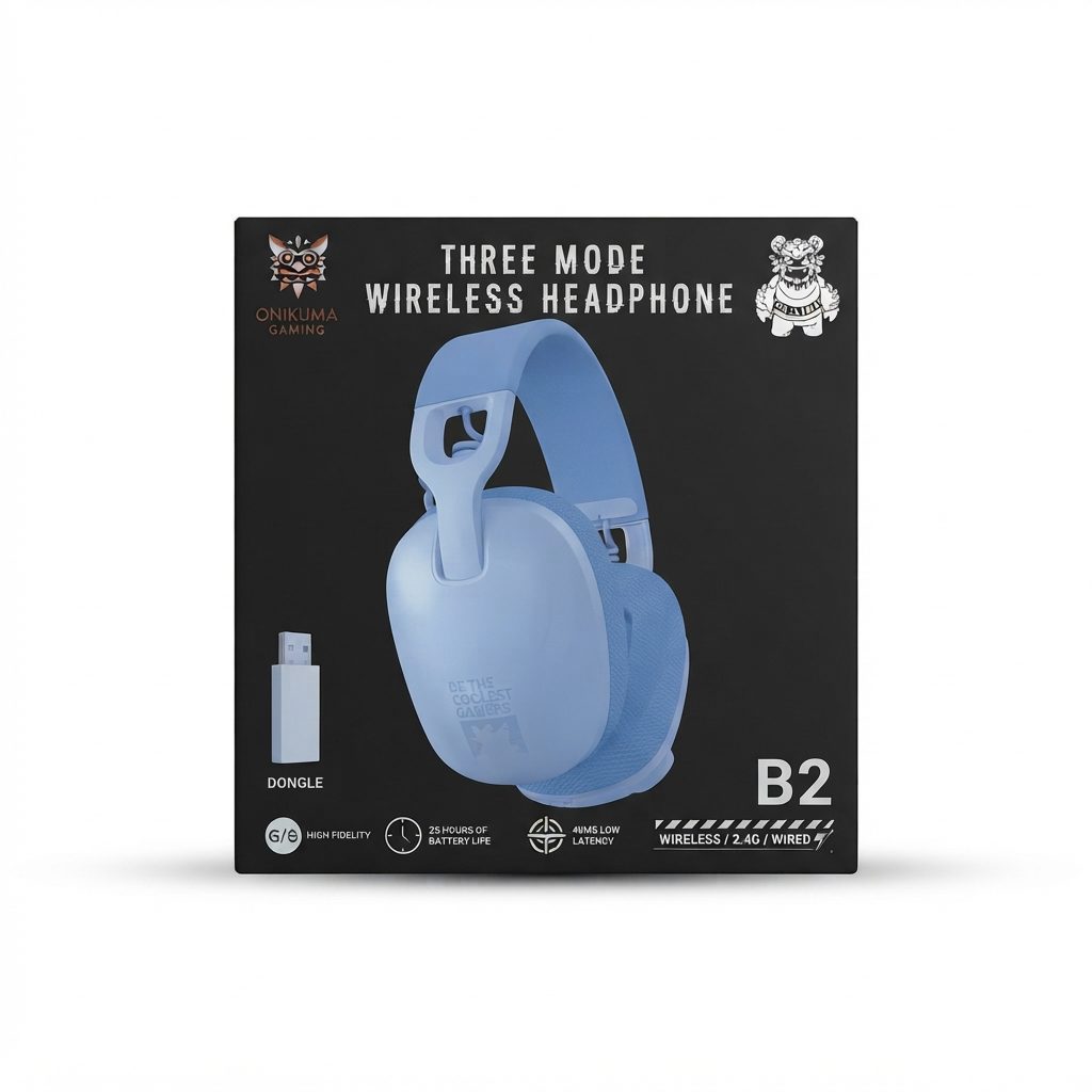 Casque Gaming Sans Fil Onikuma B2 Three Mode Onikuma B2 Casque Gaming Sans Fil Onikuma B2 Three Mode