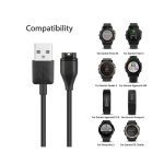 Câble chargeur USB 4 contacts pour Garmin Fenix 5 et Vivoactive 3