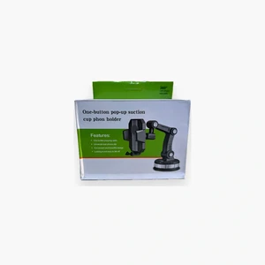 Support téléphone voiture Modèle X12 avec bras articulé et ventouse