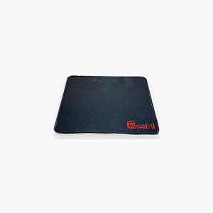Tapis de souris Best1 XC-X3 noir à bords cousus