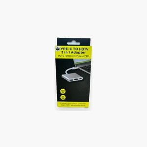 Adaptateur USB-C 3 en 1