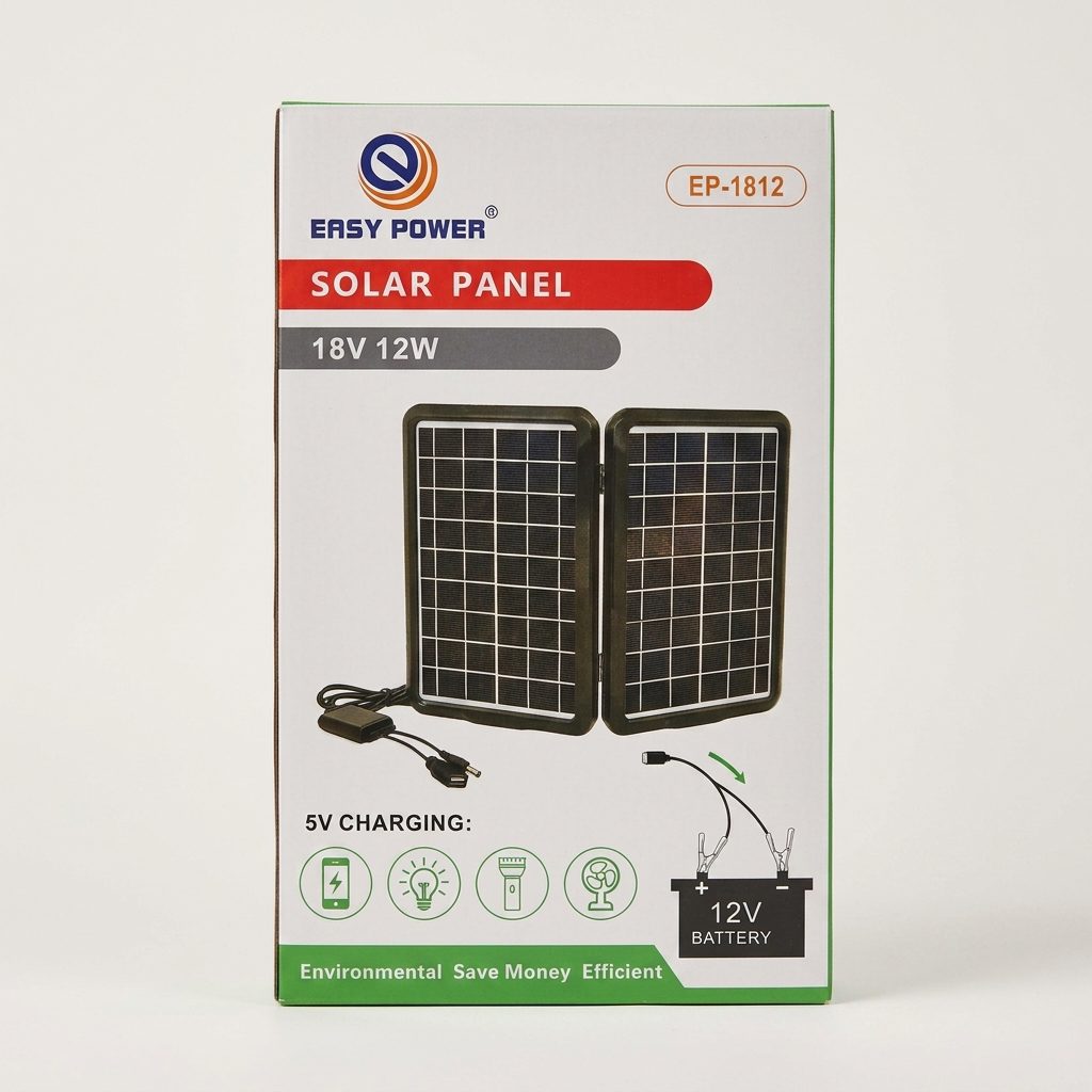 Panneau Solaire Pliable Easy Power EP-1812 18V 12W