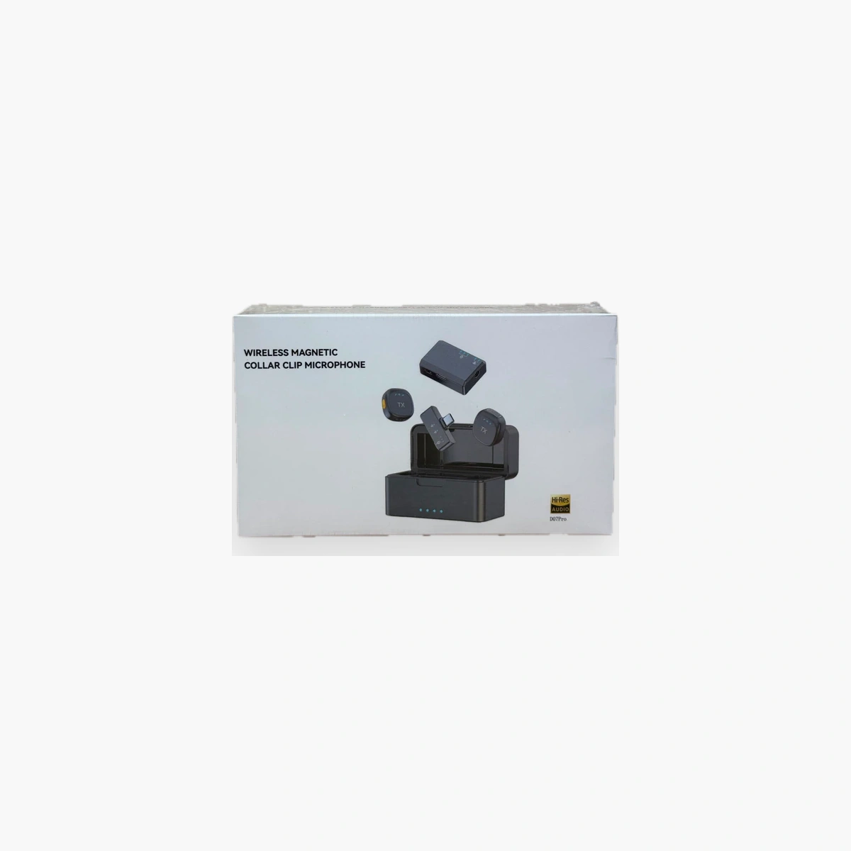 WIRELESS MAGNETIC COLLAR CLIP MICROPHONE D07PRO sans fil Magnetic Collar Clip Microphone D07PRO Maroc