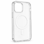 Coque iPhone transparente avec anneau blanc compatible MagSafe — visuel de présentation